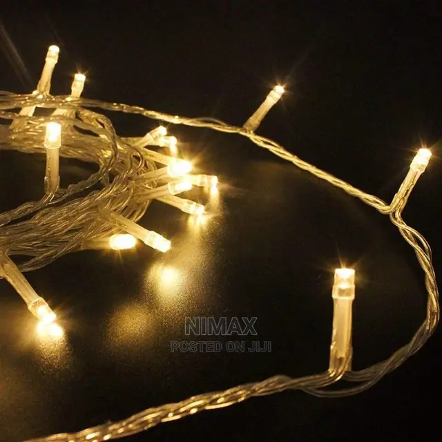 Christmas Warm White 10mtrs Long Led Lights