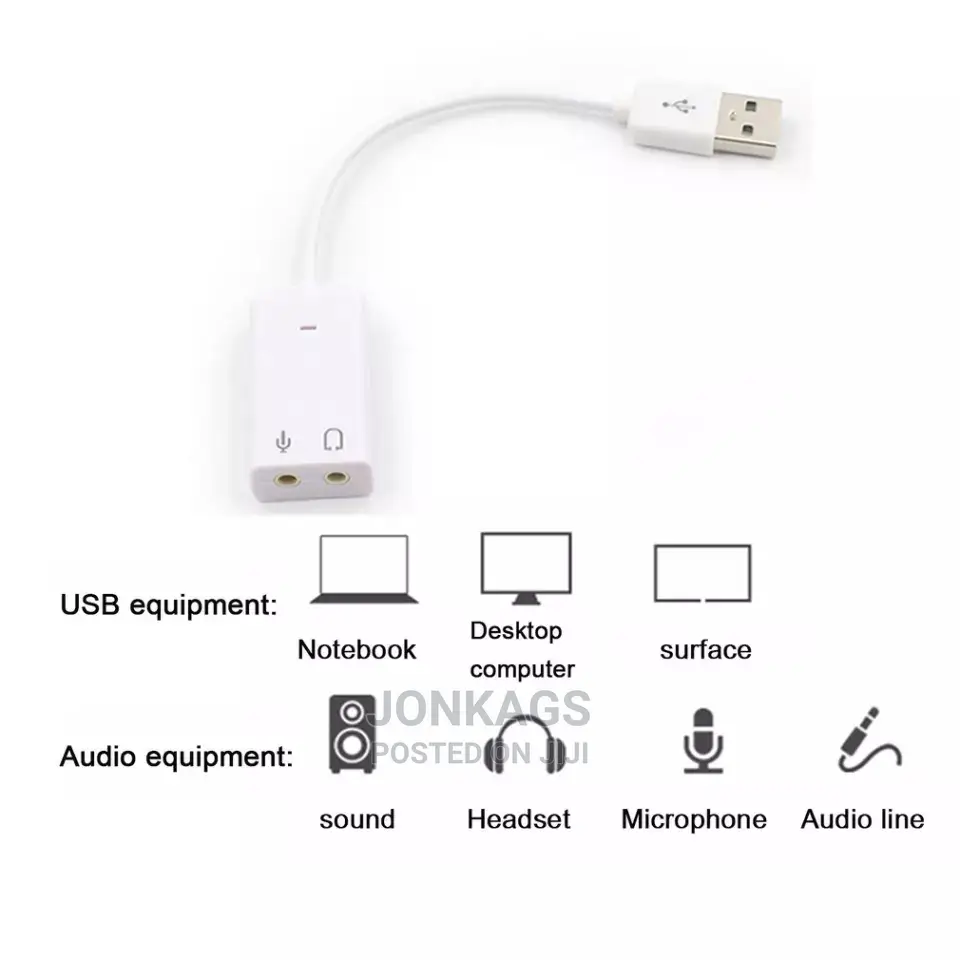 External USB Sound Card Adapter