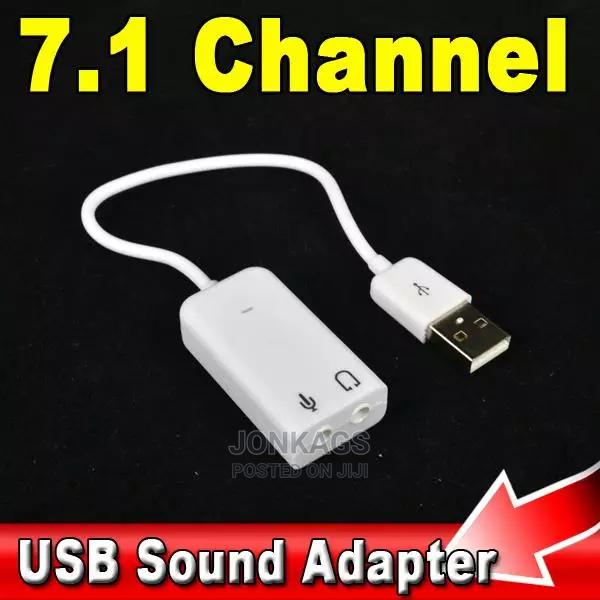 External USB Sound Card Adapter - main view