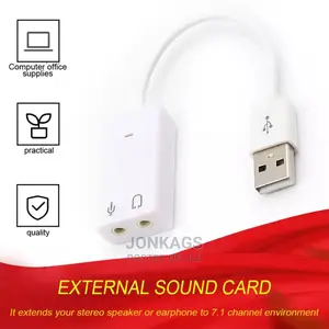 External USB Sound Card Adapter