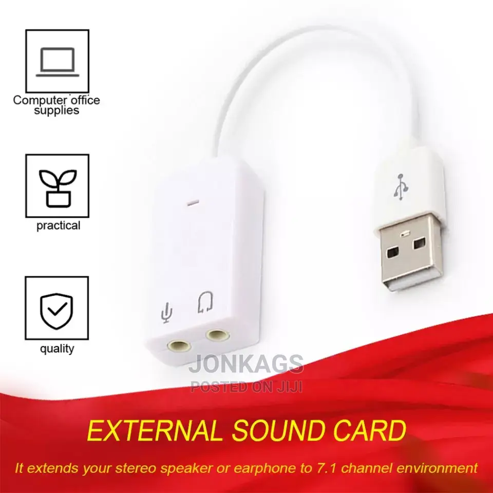 External USB Sound Card Adapter
