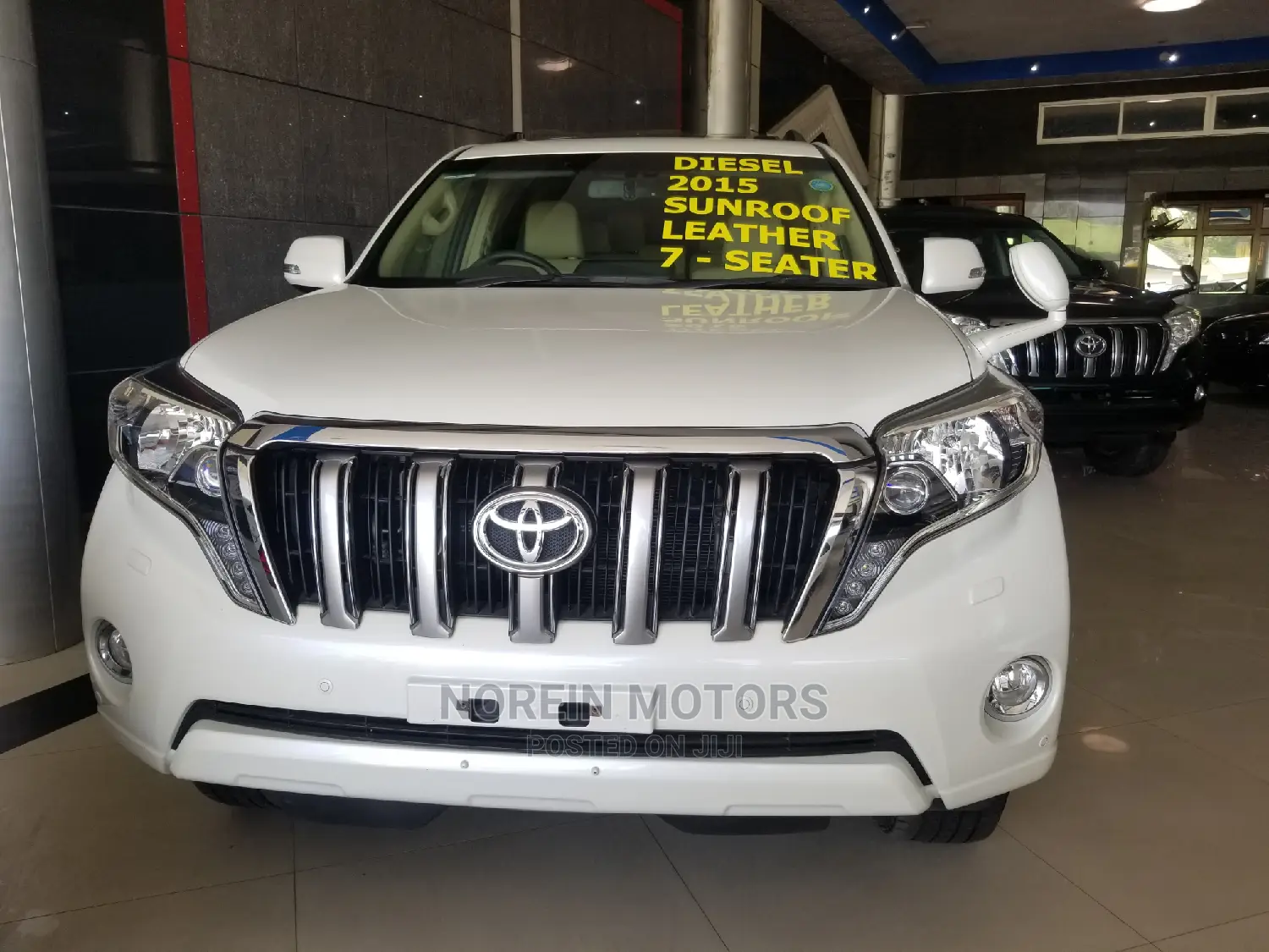 Toyota Land Cruiser Prado 2015 Off White