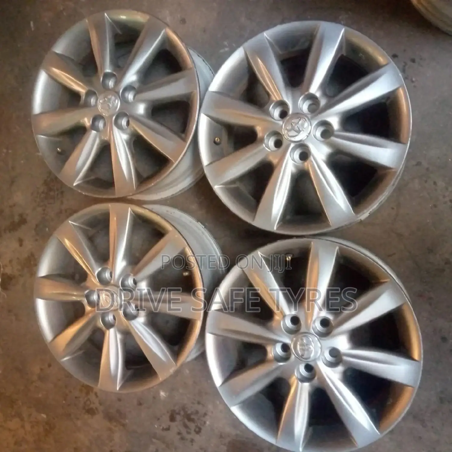 Mark X Original Rims 18 Inch Set Silver