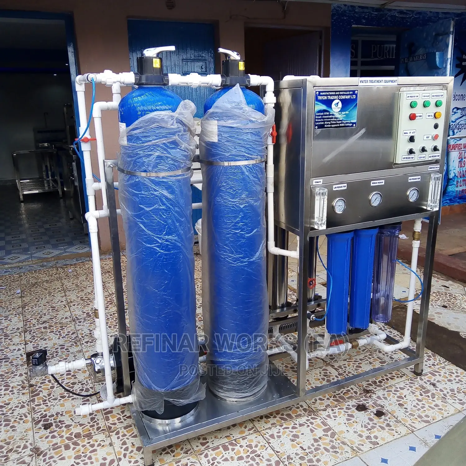 Water Purification Business Startup Machines and Setup in Thome