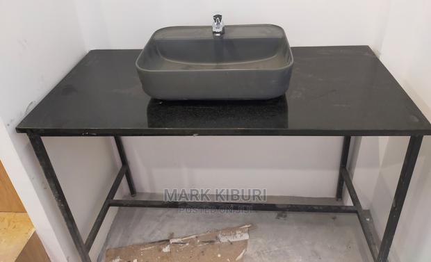 2450x630mm Black Granite - thumbnail 2