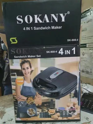 Generic 4in1 Sandwich,Grill,Donut and Waffle Maker