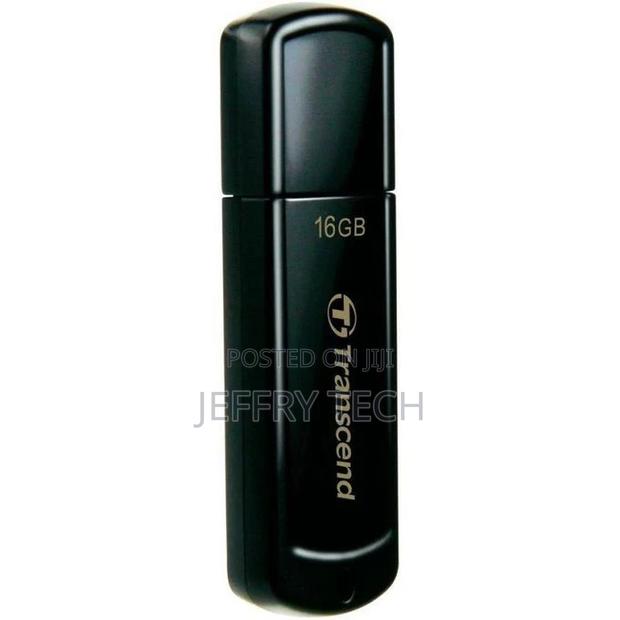 Transcend 16GB - USB Flash Drive - Black