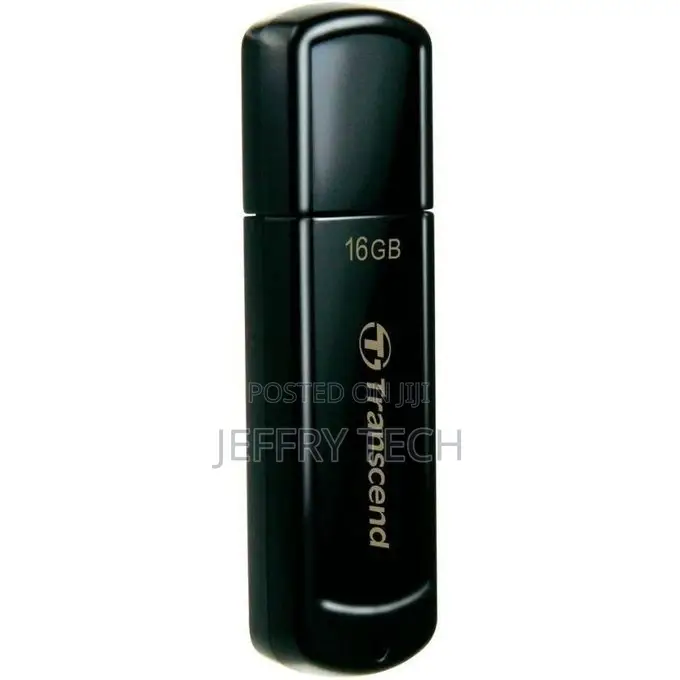 Transcend 16GB - USB Flash Drive - Black
