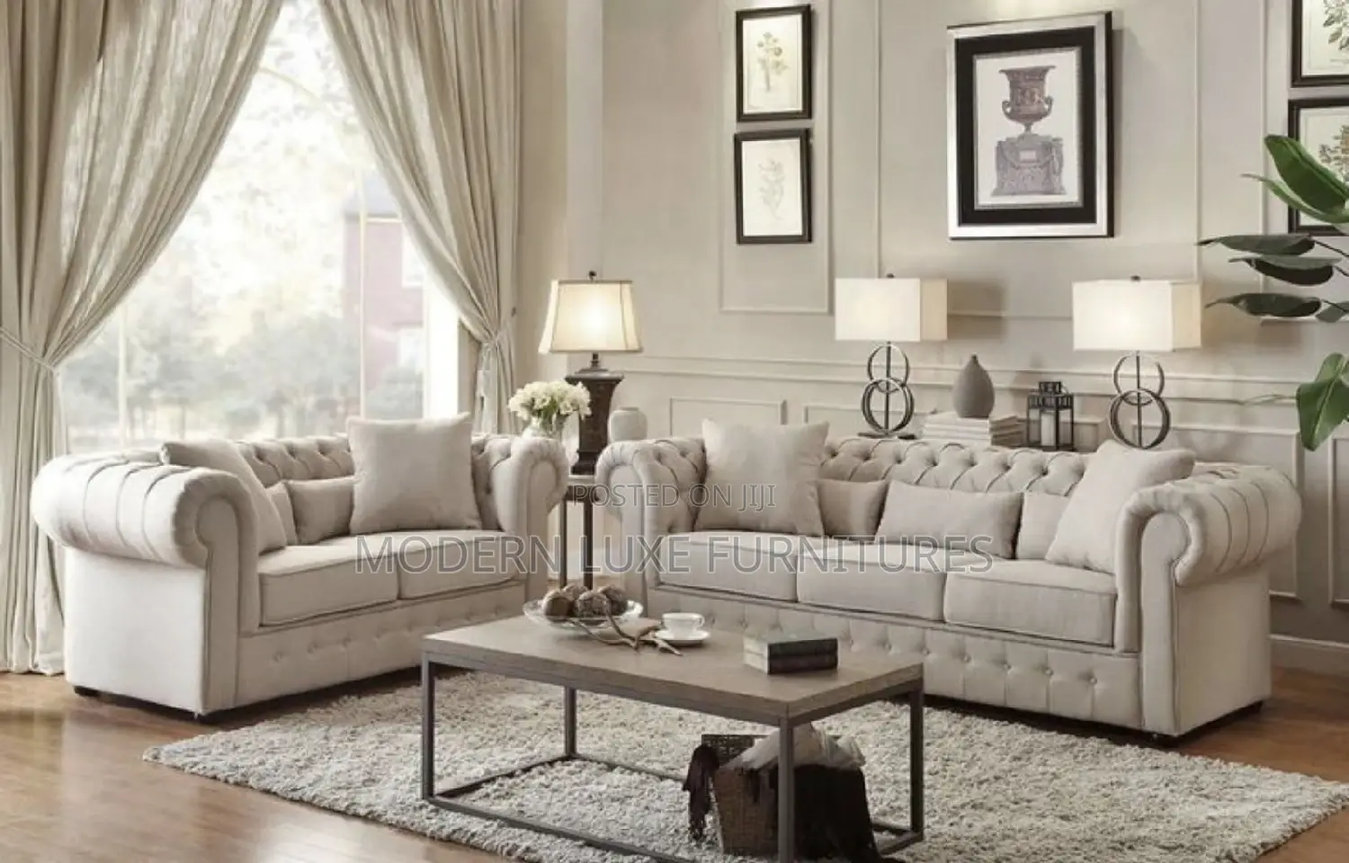 5 Seater Chester Seat With Pillows