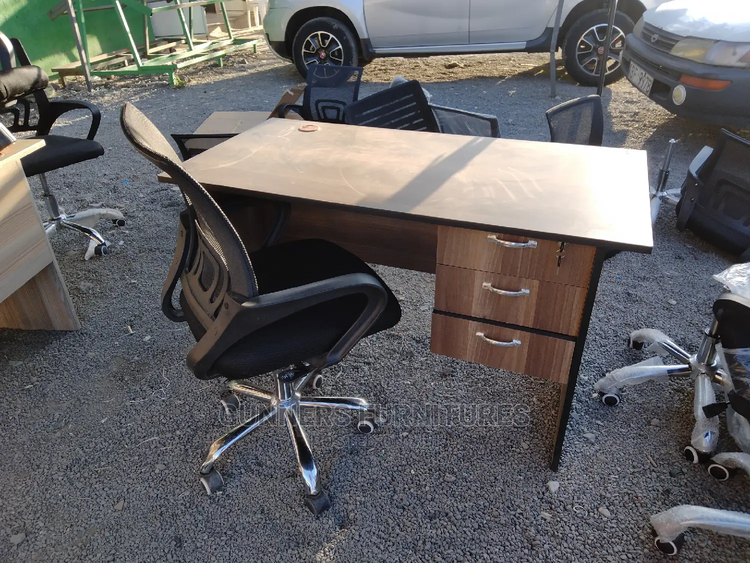 Study Desk and Chair.