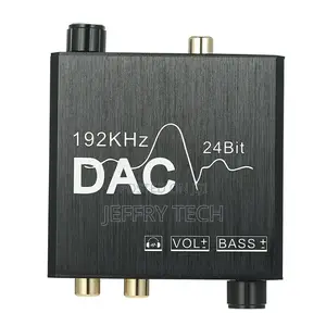 Digital to Analog Audio Converter 192khz 24bit Dac Optical C