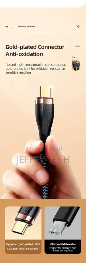 US-SJ488 U64 Type-C Aluminum Alloy Charging Data Cable