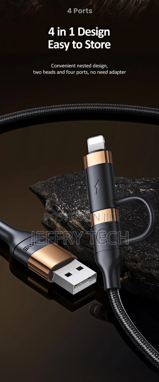 USB + Type-C to Type-C + Lightning PD Fast Charging Data - thumbnail 3