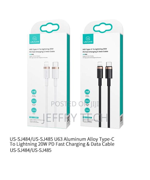 Aluminum Alloy Type-C to Lightning 20W PD Fast Charging Da - main view