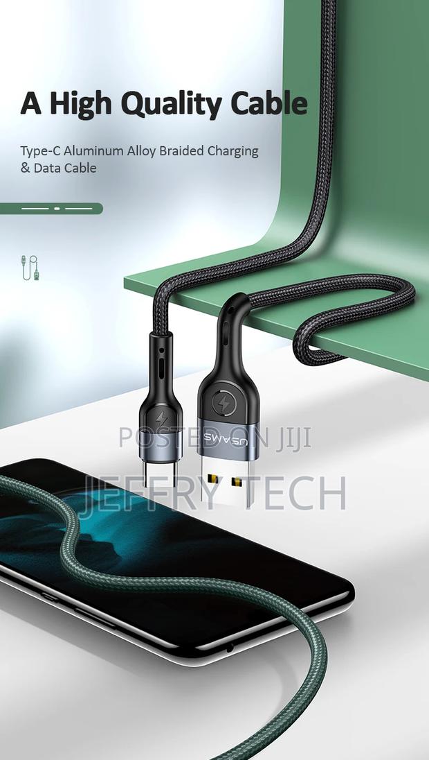 Type-C Aluminum Alloy Braided Charging Data Cable - thumbnail 4