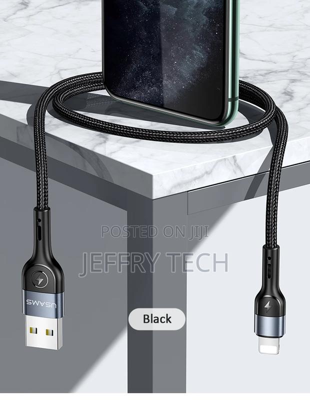 Lightning Aluminum Alloy Braided Charging Data Cable - thumbnail 2