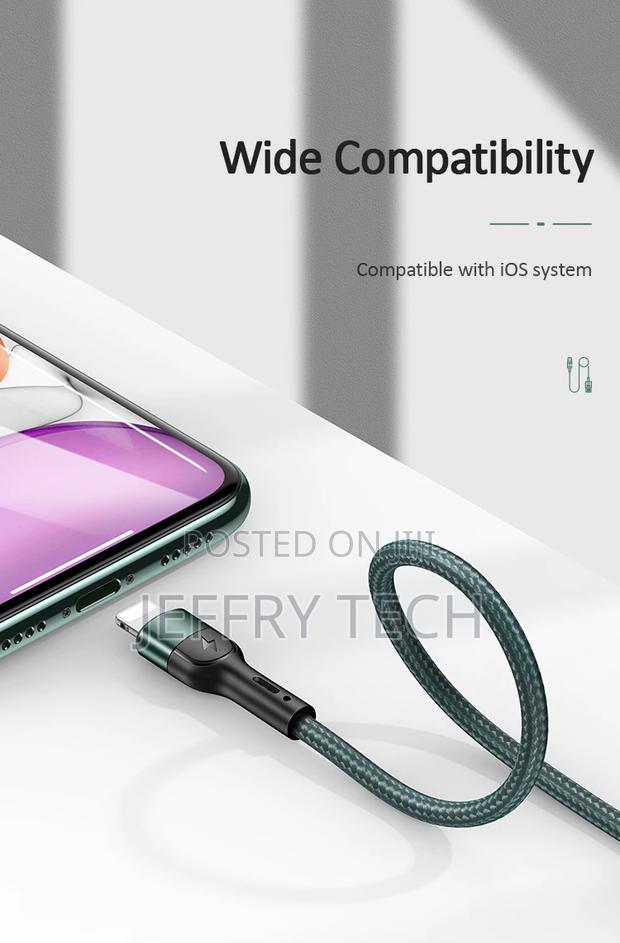 Lightning Aluminum Alloy Braided Charging Data Cable - thumbnail 4