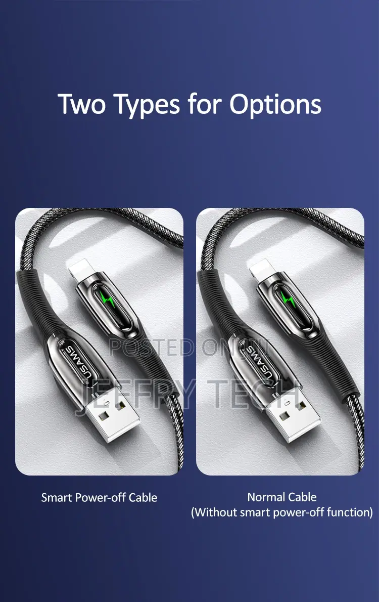 Lightning Smart Power-Off Cable --Raydan Series