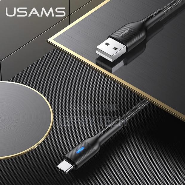 USAMS Fashionable US-SJ460 Type-C USB Smart Power-Off Cable - thumbnail 3