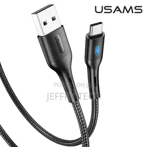 USAMS Fashionable US-SJ460 Type-C USB Smart Power-Off Cable