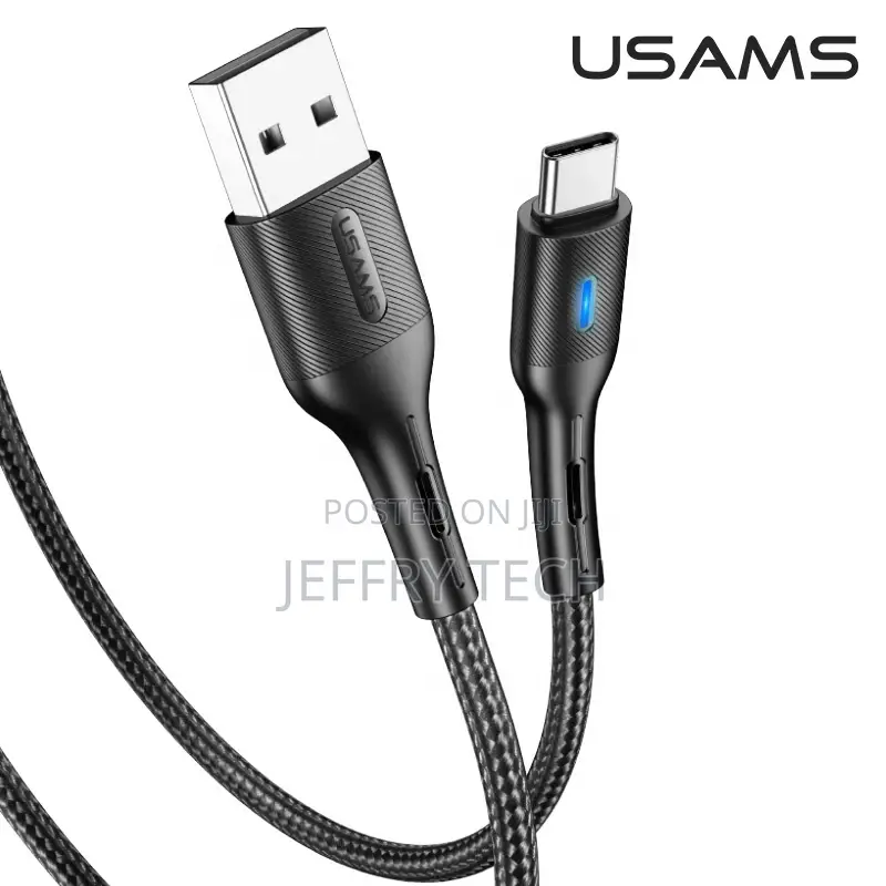 USAMS Fashionable US-SJ460 Type-C USB Smart Power-Off Cable