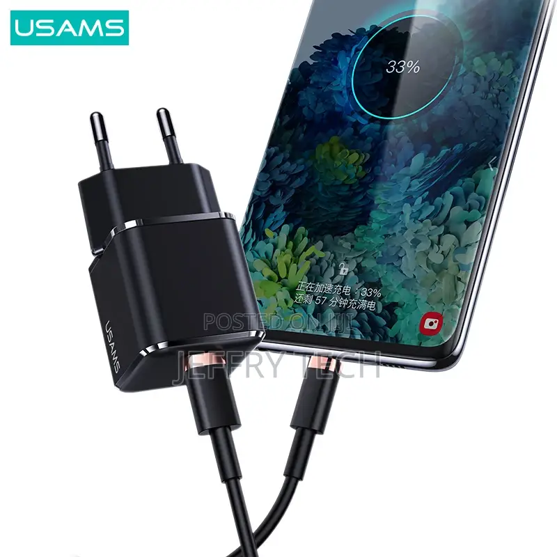 25W Super Si PD Fast Charger (EU) 25W PD Charger With Tpye-C