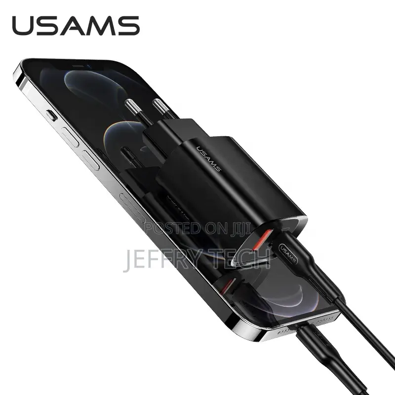 Usmas 20W Us-Cc121 T35 Qc3.0+Pd3.0 Fast Charger 20W Eu Stand