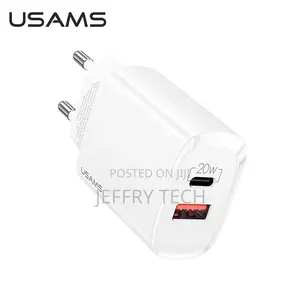 Usmas 20W Us-Cc121 T35 Qc3.0+Pd3.0 Fast Charger 20W Eu Stand