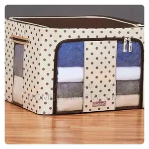 100L Zipped Storage Box/ Wardrobe Organiser Size: 42*60*40cm