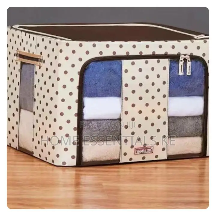 100L Zipped Storage Box/ Wardrobe Organiser Size: 42*60*40cm