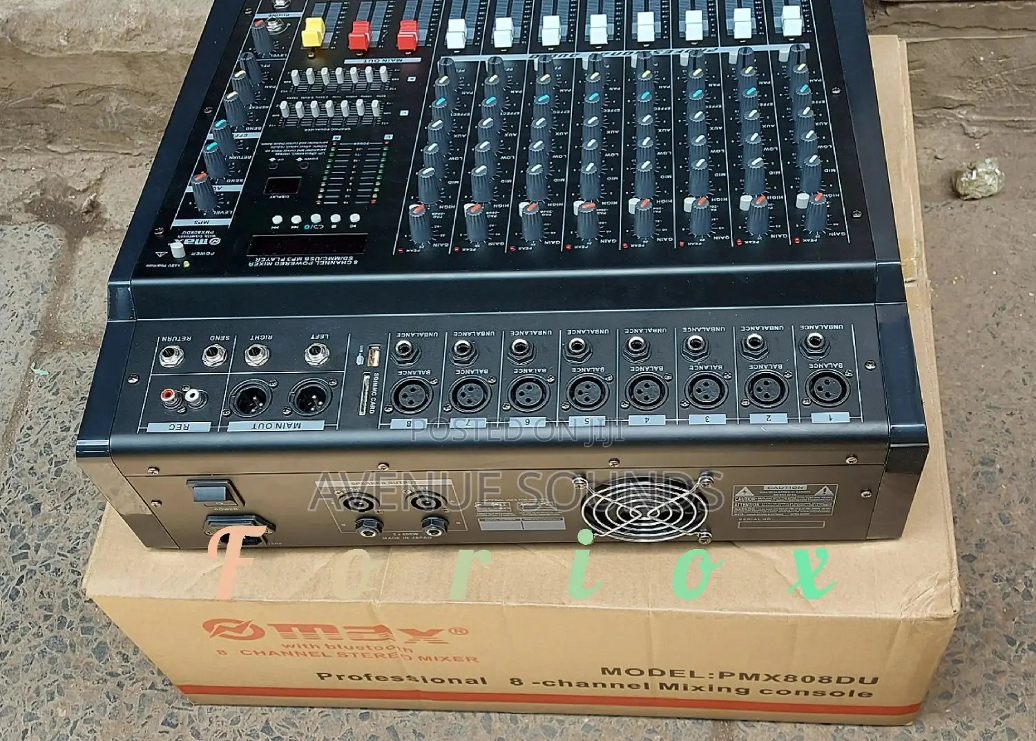 Max Mixer 8 Channels