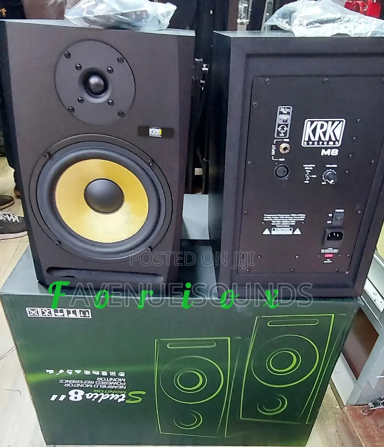 KRK 8 Studio Monitors