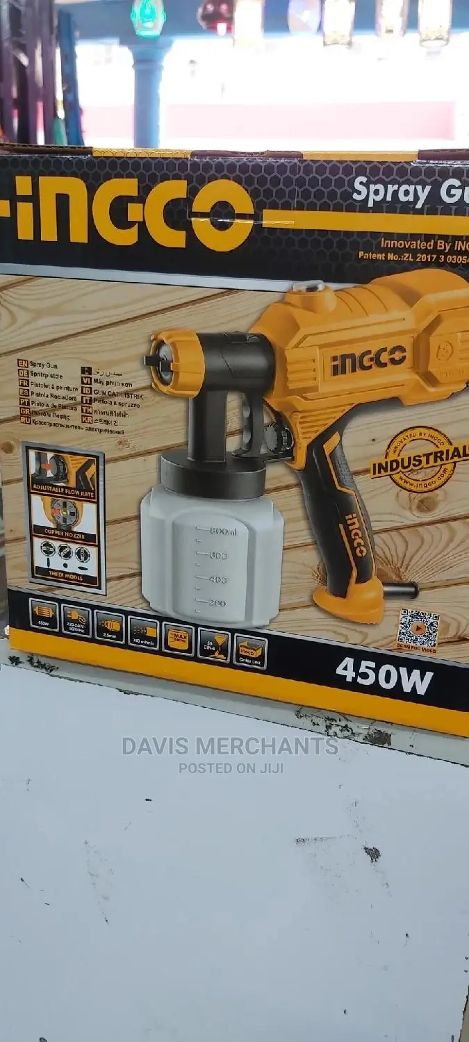 Electric Spray Gun 450 Watts