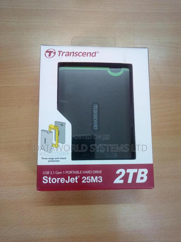 Transcend, External Hard Drive, 2tb, Usb 3.1 - main view