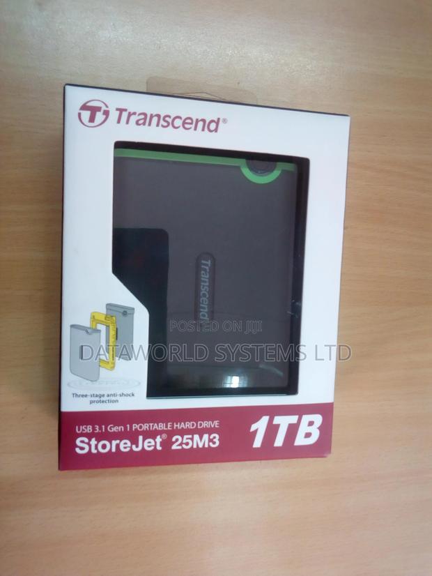 Transcend 1tb External Hard Drive - main view
