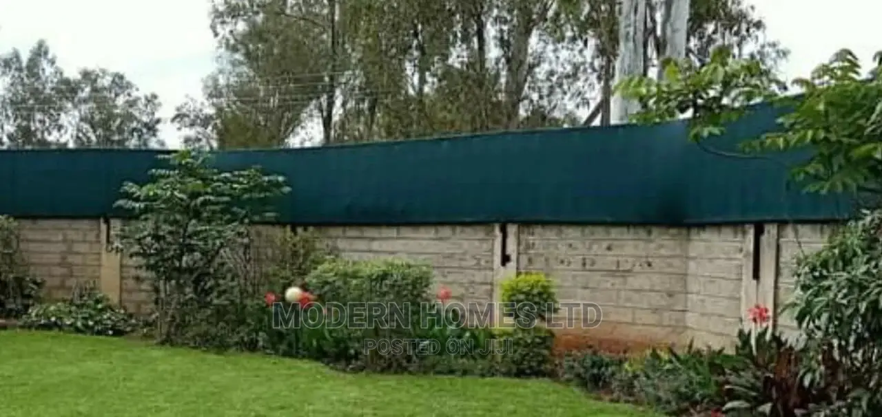 Double Jungle Green Privacy Shade Screen