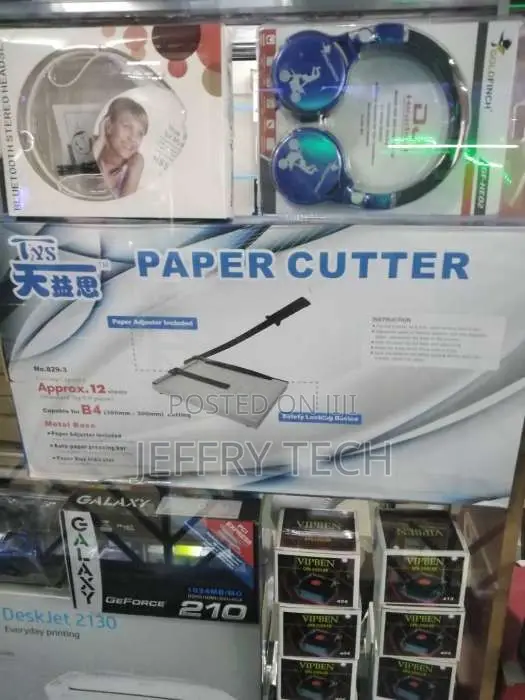Paper Cutter A4 Size Metallic-grey
