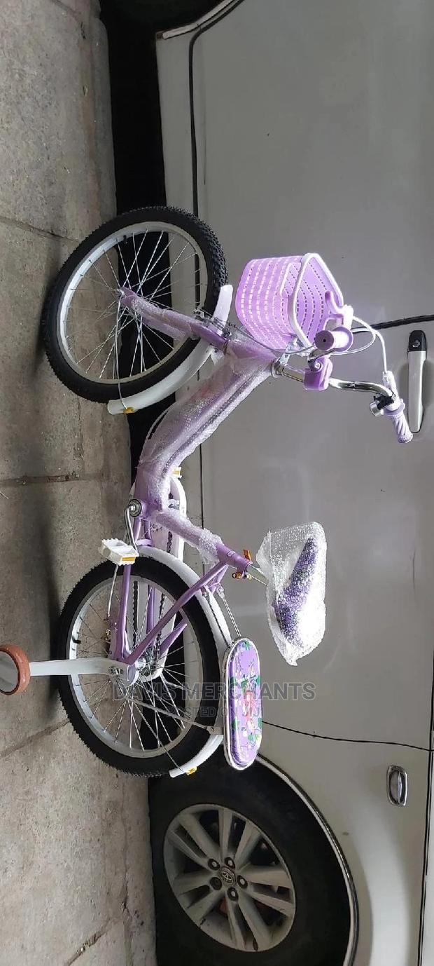 Girls Purple Bike Size 20