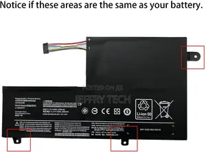 L14M3P21 Battery for Lenovo Flex3-1470 1480 1580 Edge 2-1580