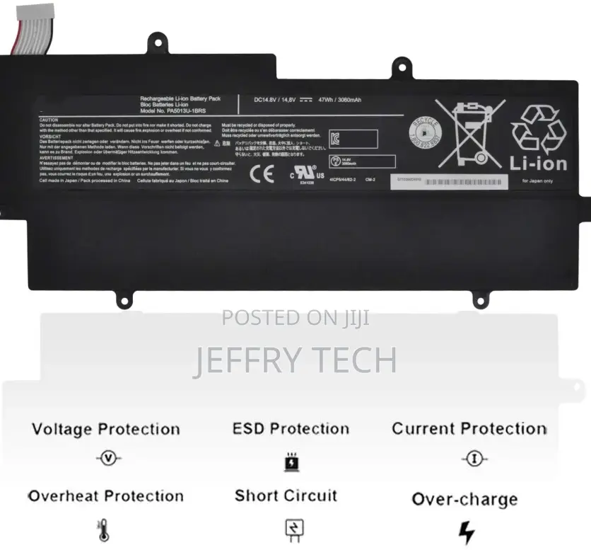 PA5013U-1BRS Laptop Battery for Toshiba Portege Z835 Z830 Z9
