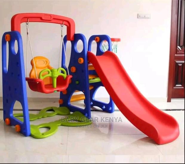 Kids Slide and Swing - main view