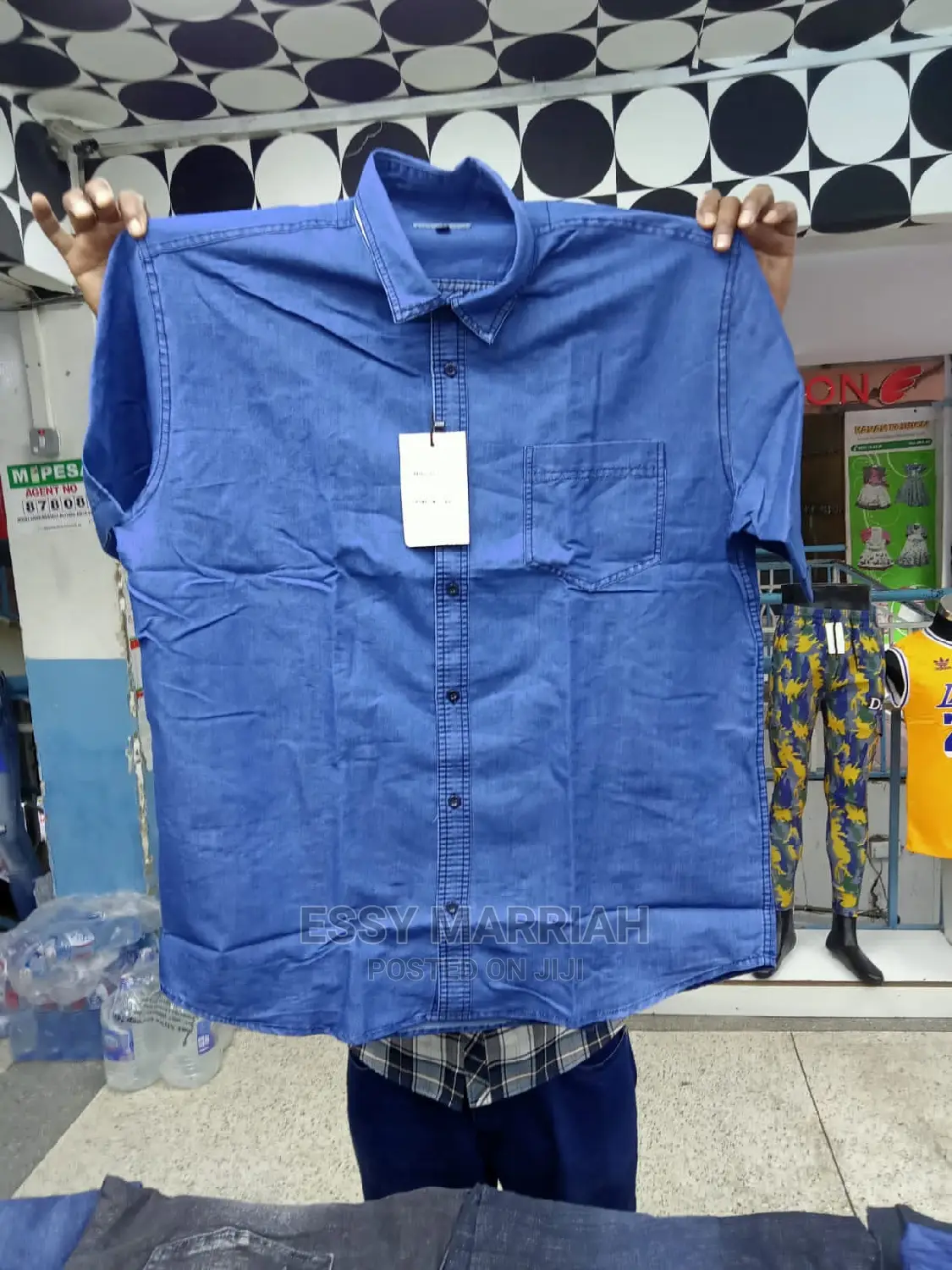 Men Denim Shirt.