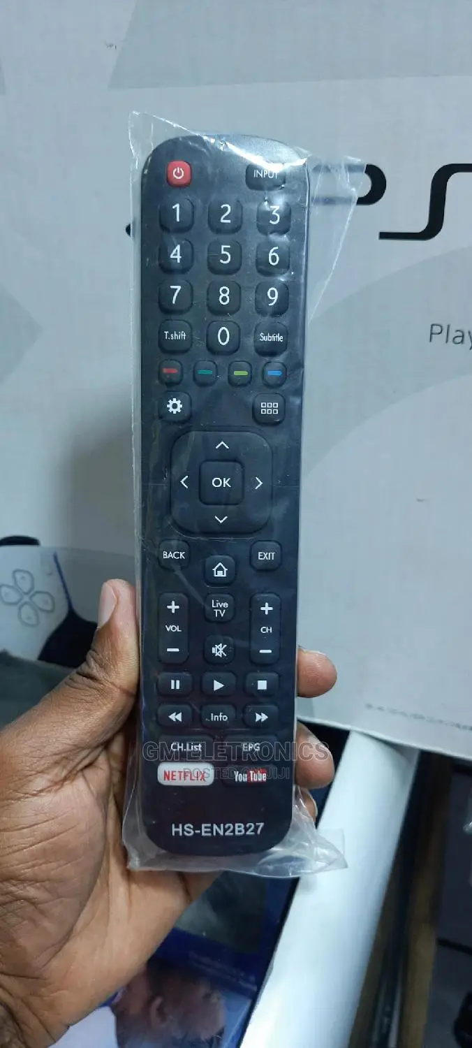 HS-BN2B37 Replacement Remote for Hisense Smart Tv.
