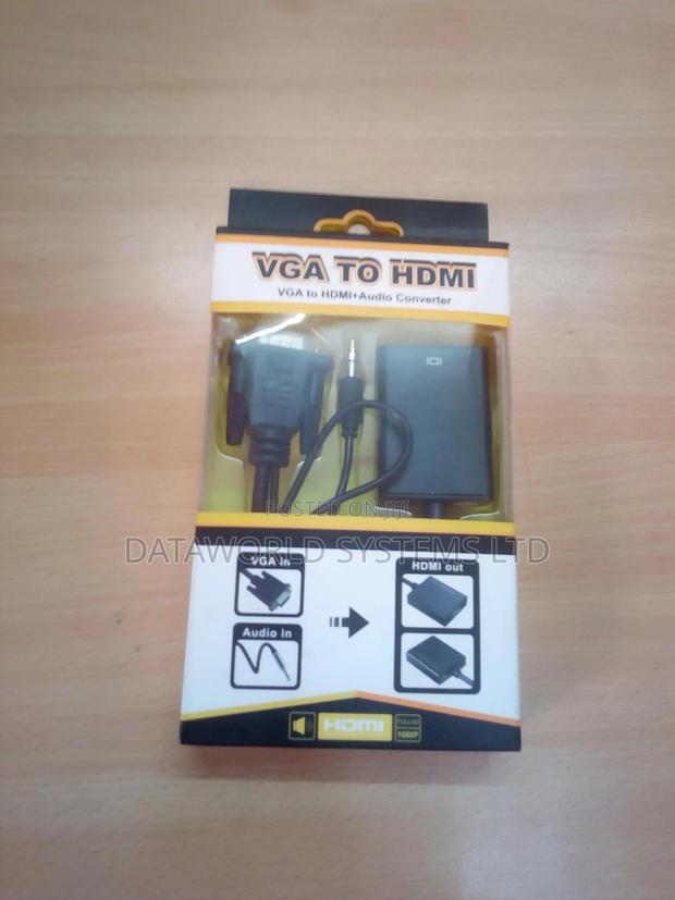 VGA TO HDMI Male Converter With Audio Cable