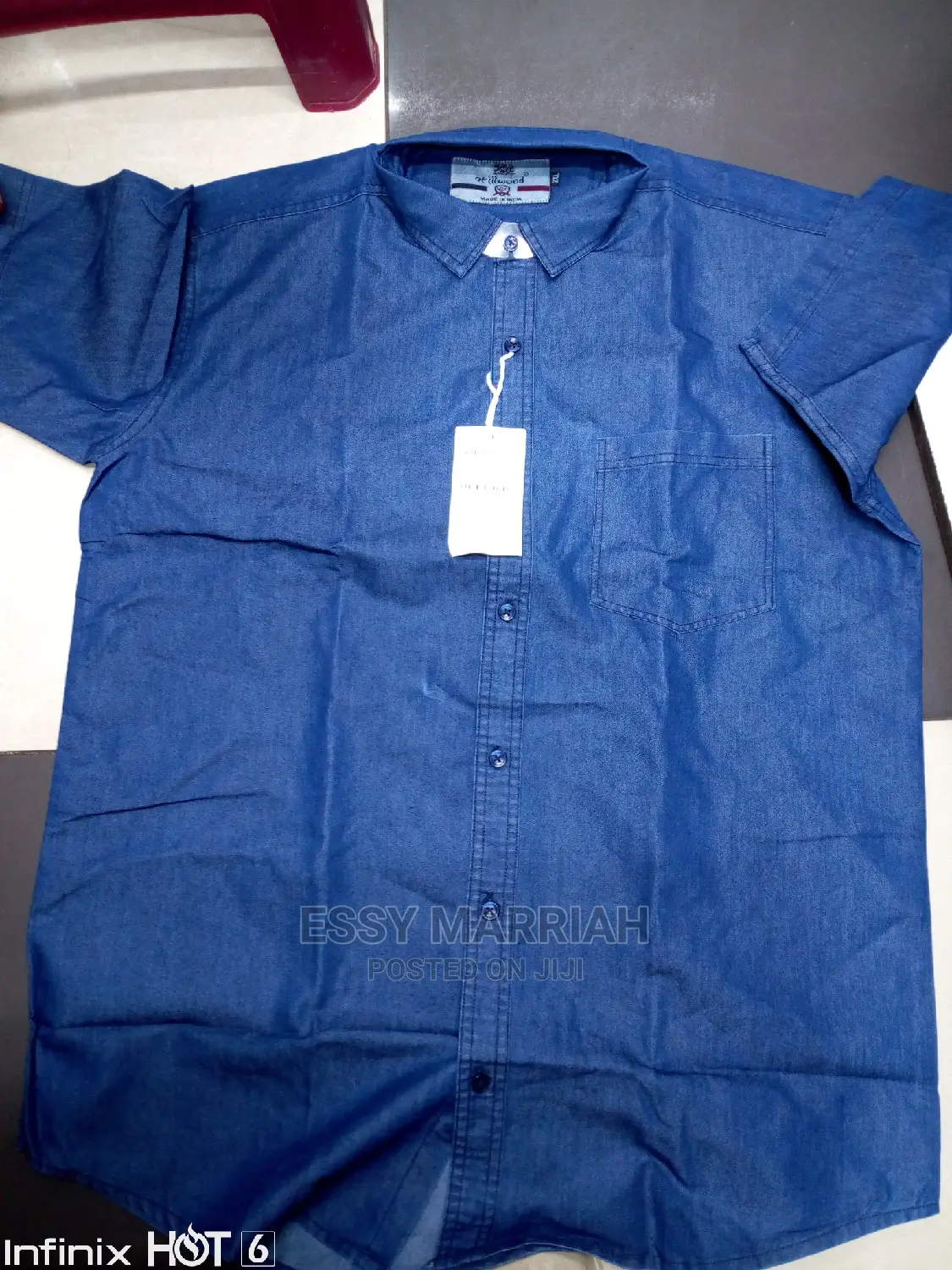 Men Denim Shirt.