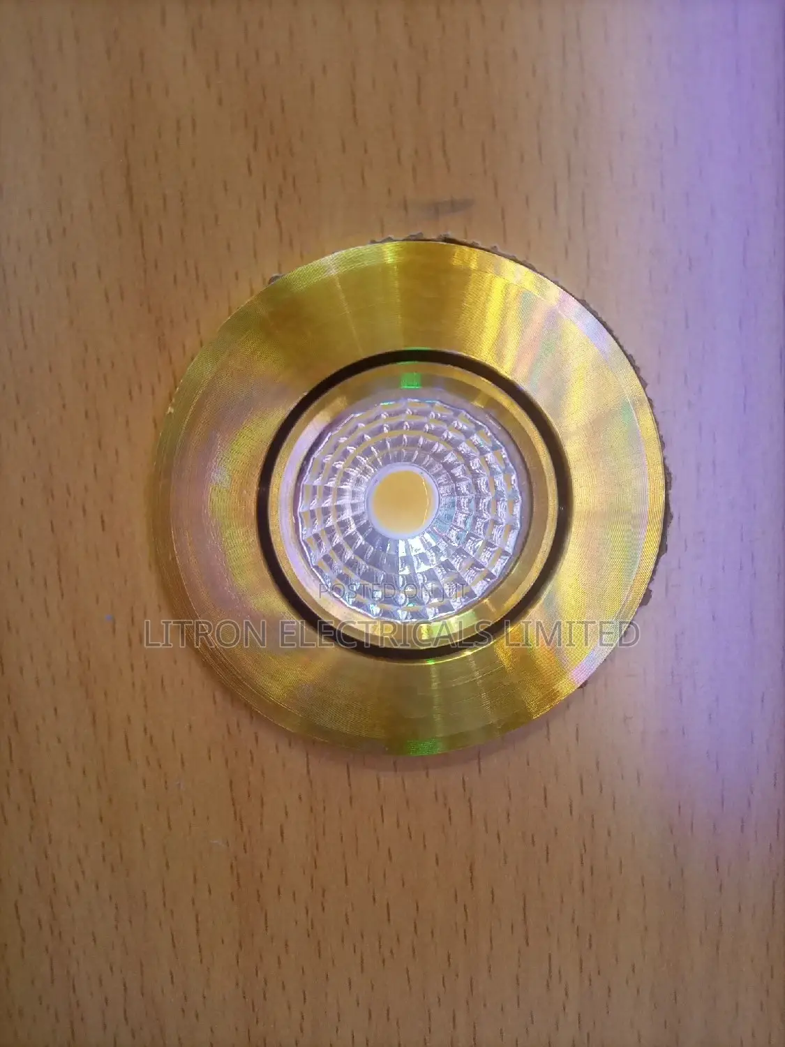 Downlighters 3W Gold