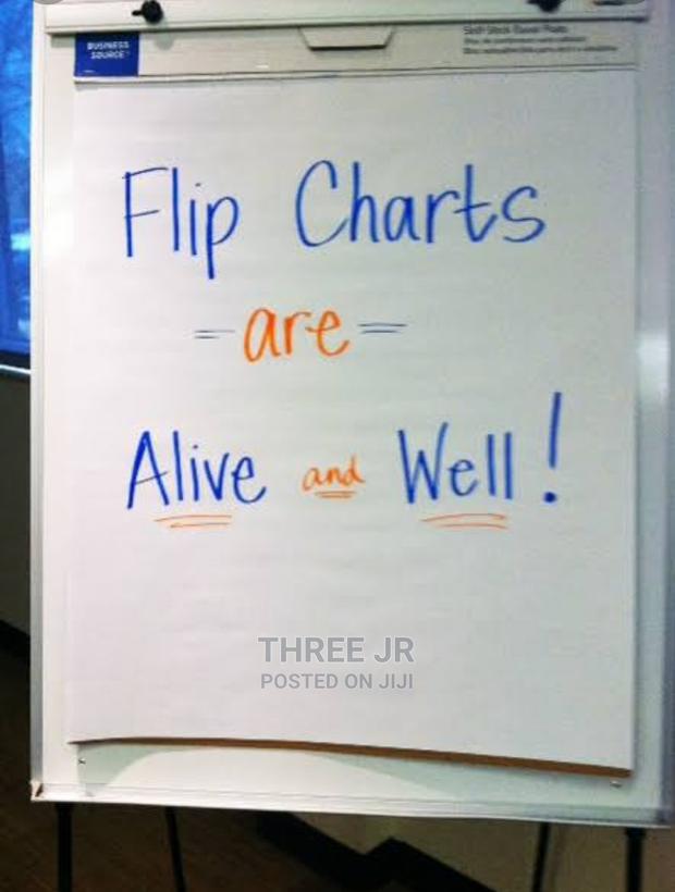 Flip Chart Stand Aluminum Framed Type - main view