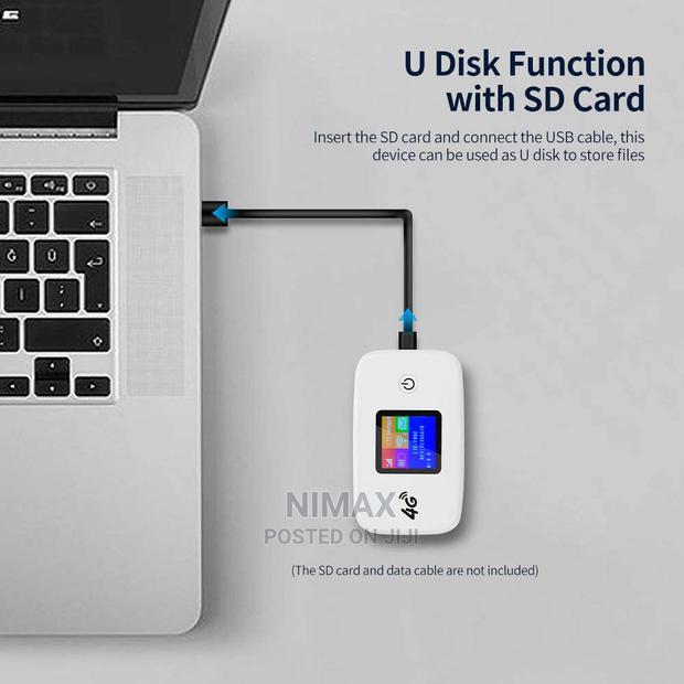 4G LTE Wireless Router - Wifi Router With 2400mah Battery - thumbnail 2