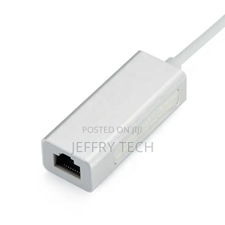 USB Type C 100mbps RJ45 Ethernet Network Card Adapter for Ma