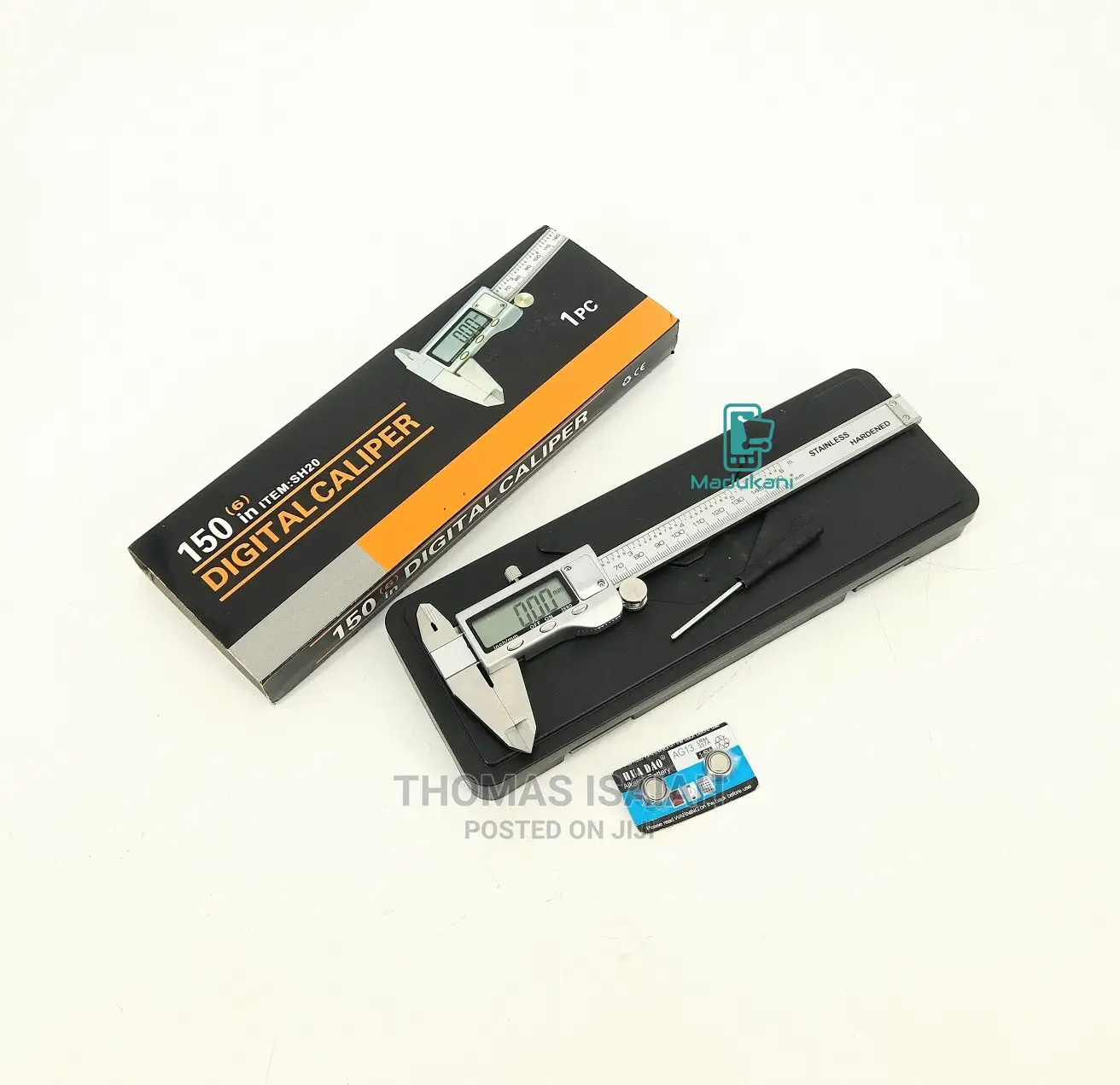 Premium All Stainless Steel Digital Vernier Caliper 150mm 6
